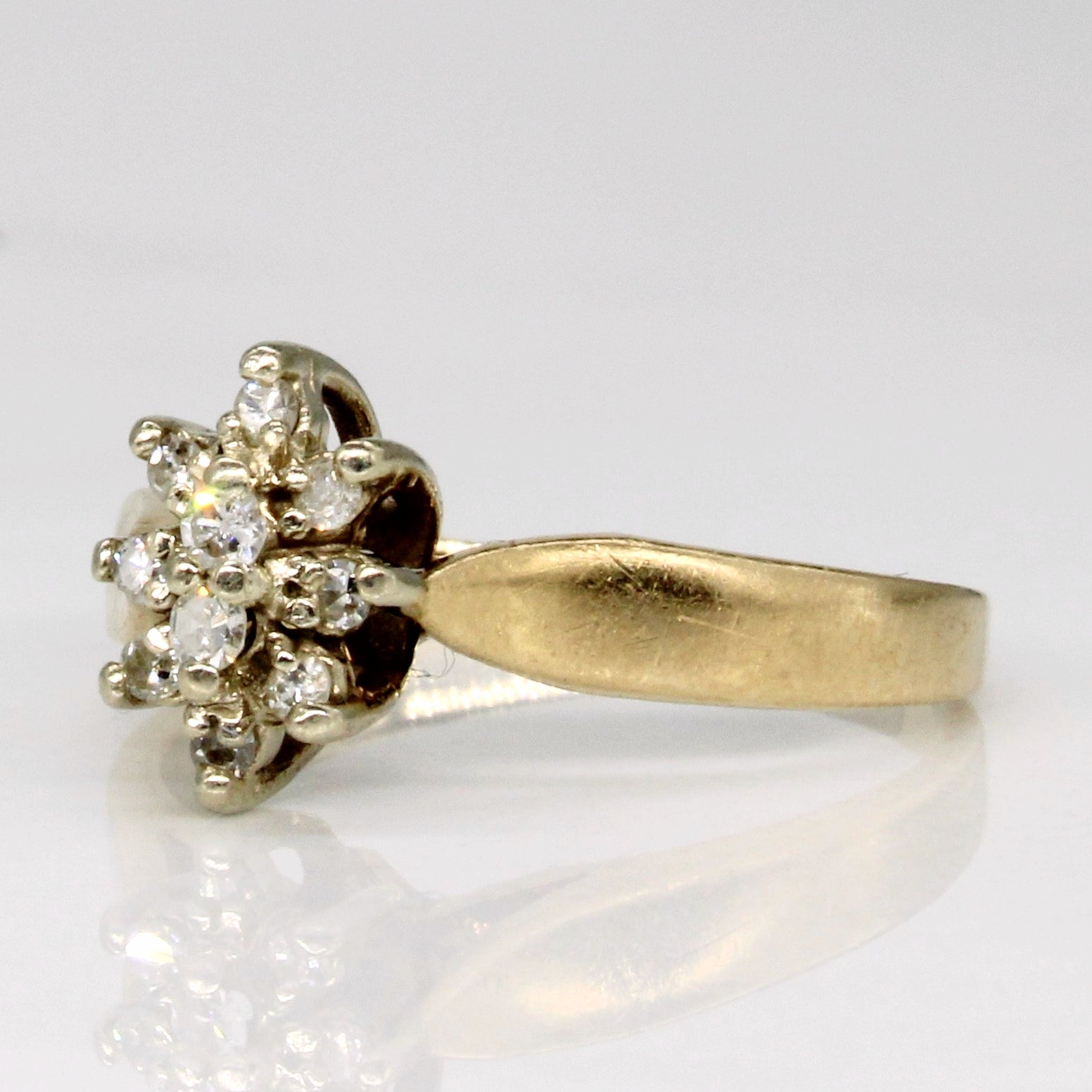 Diamond Cluster Ring | 0.08ctw | SZ 3.25 |