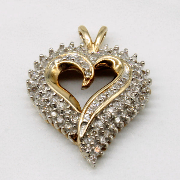 Diamond Heart Pendant | 0.40ctw |