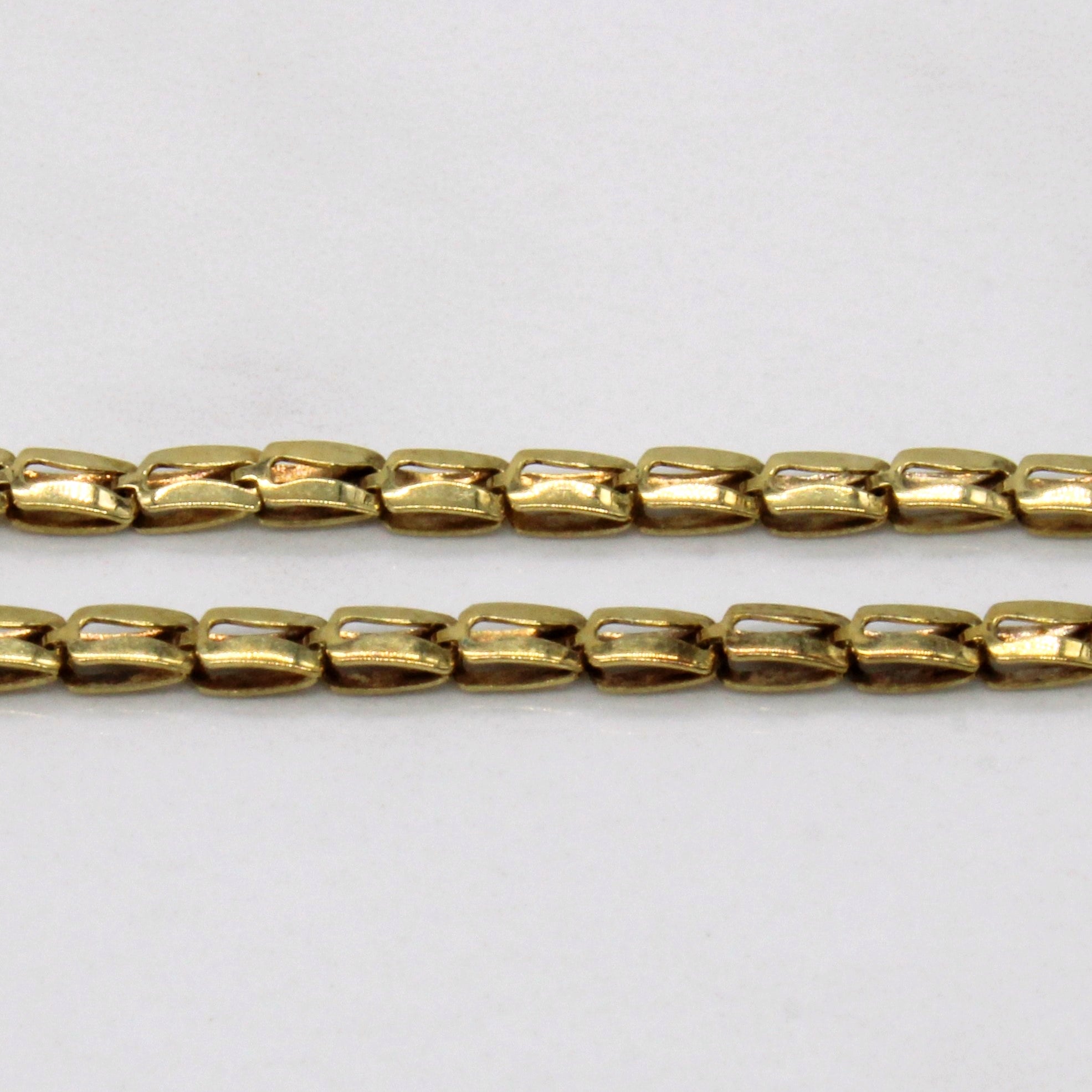 14k Yellow Gold Two Tier Chain | 14.5", 16" |