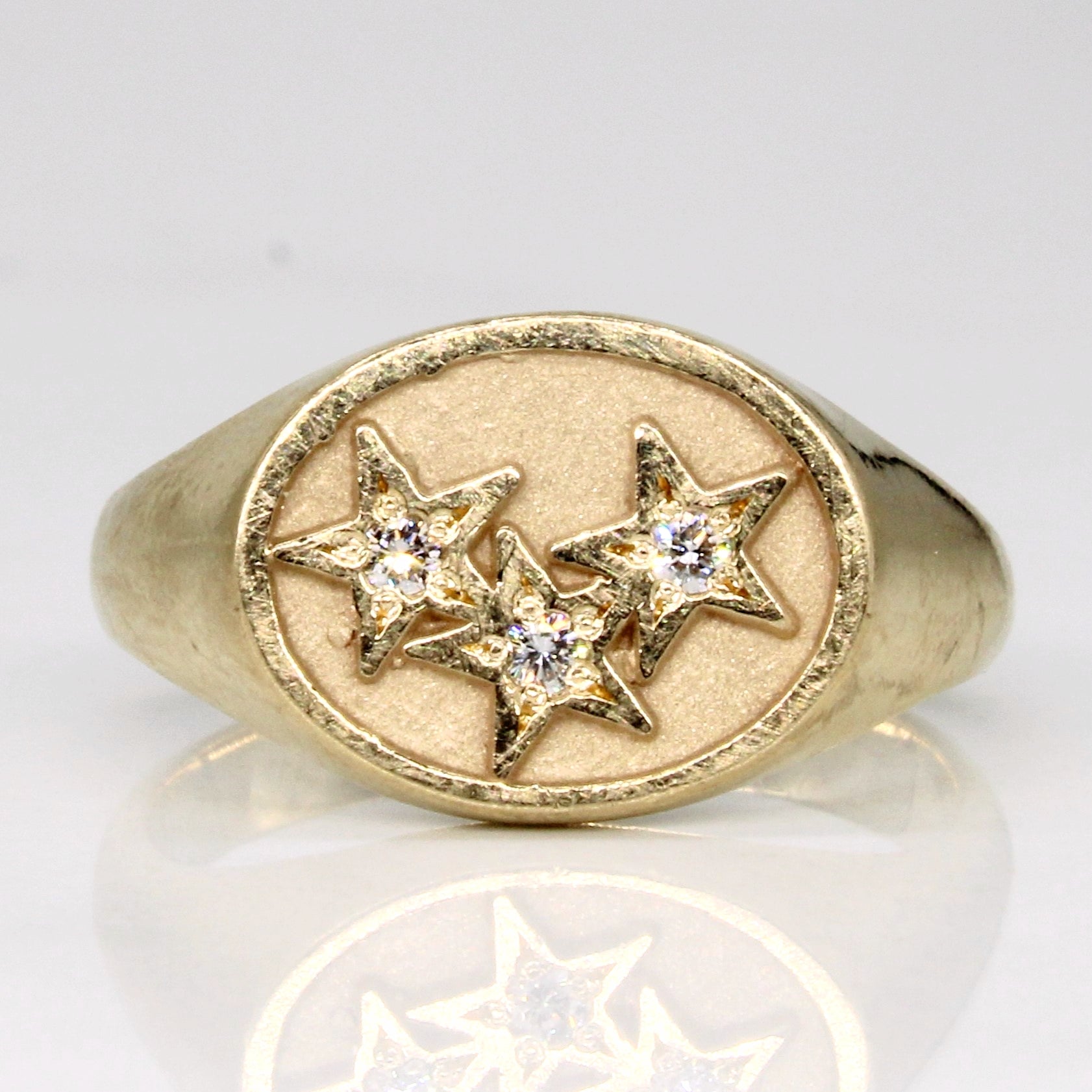 Diamond Star Ring | 0.06ctw | SZ 5.25 |