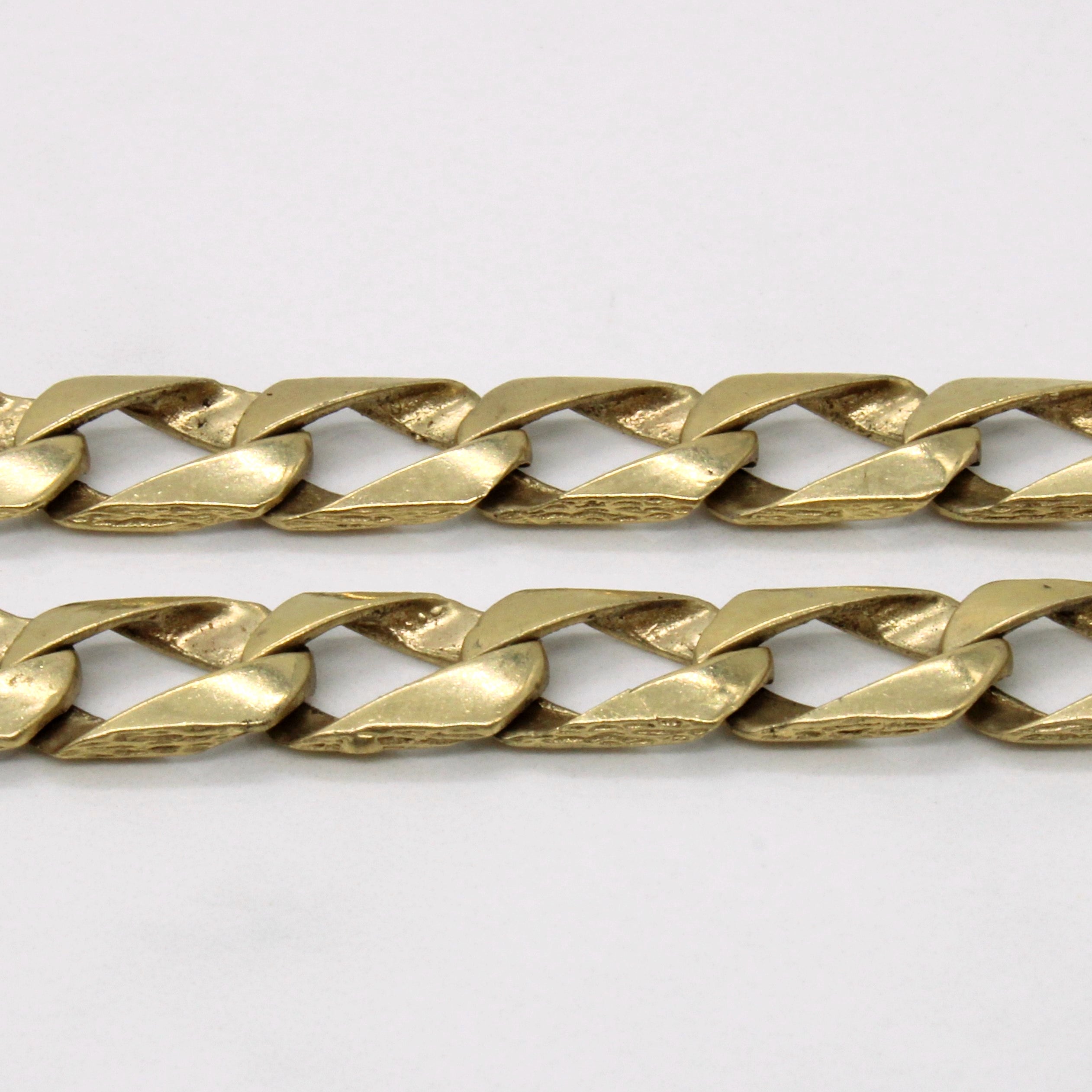 10k Yellow Gold Curb Link Chain | 22" |