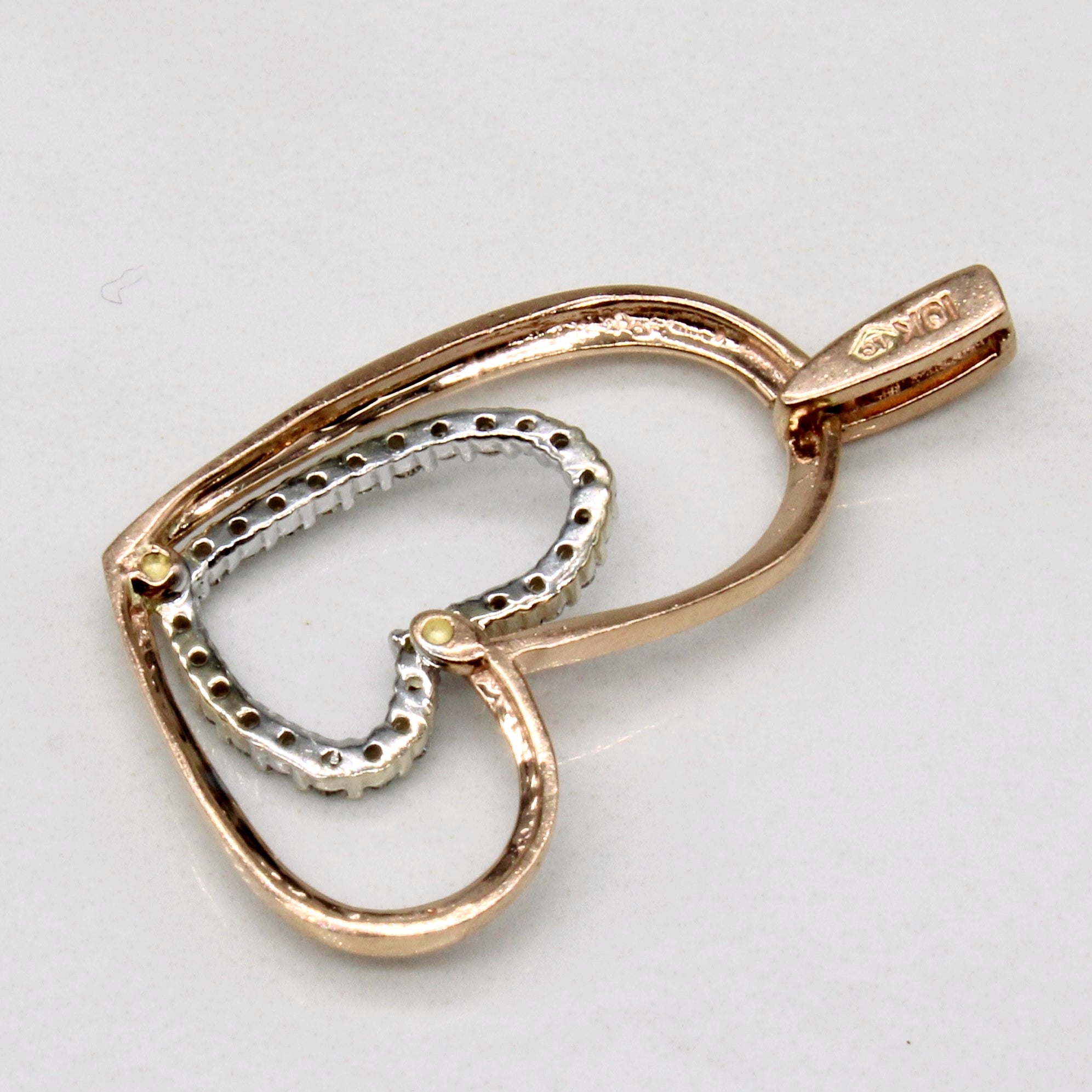 Diamond Heart Pendant | 0.09ctw |