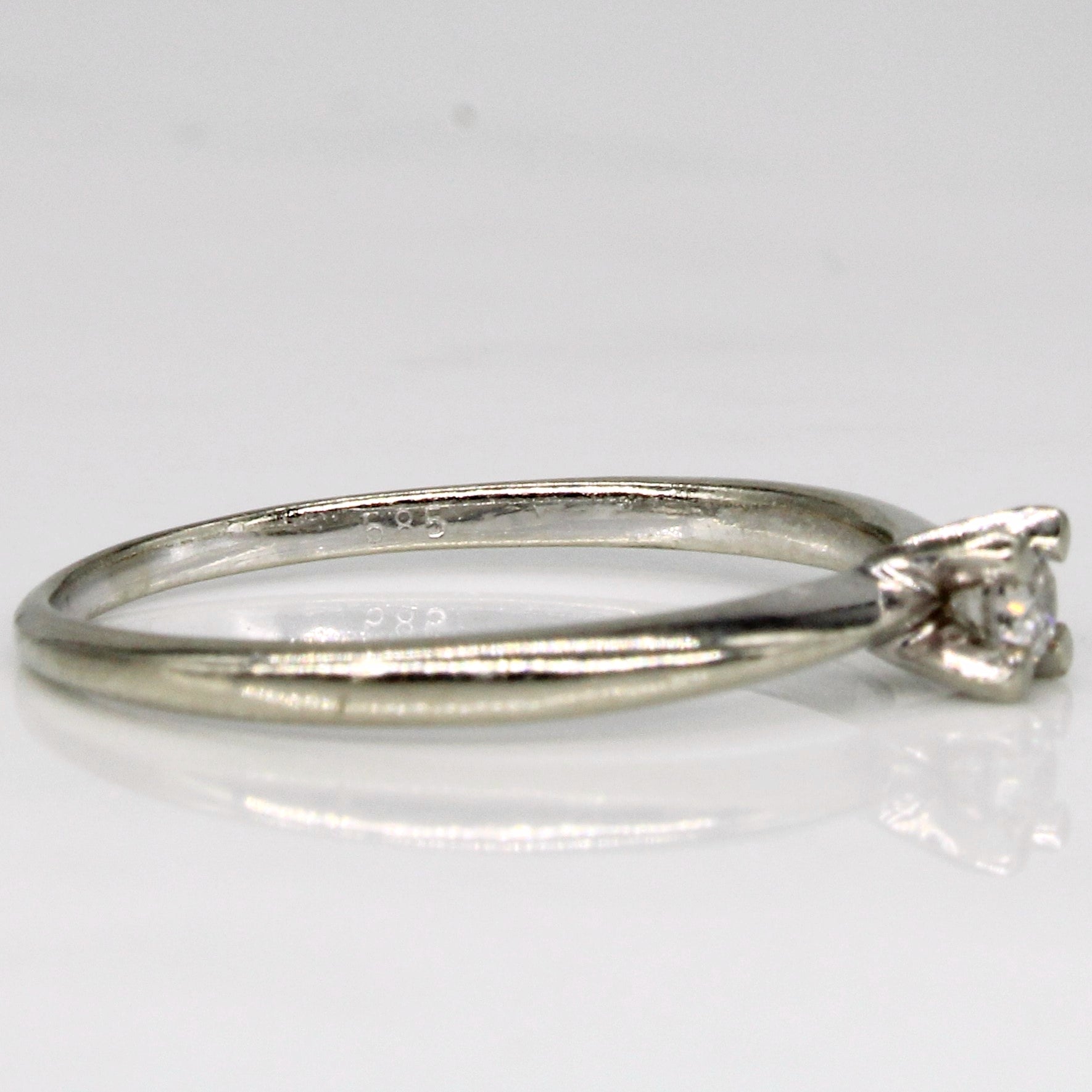 Diamond Engagement Ring | 0.08ct | SZ 5.75 |
