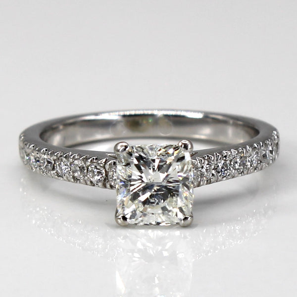 Cushion Diamond Engagement Ring | 1.03ctw | SZ 5.75 |