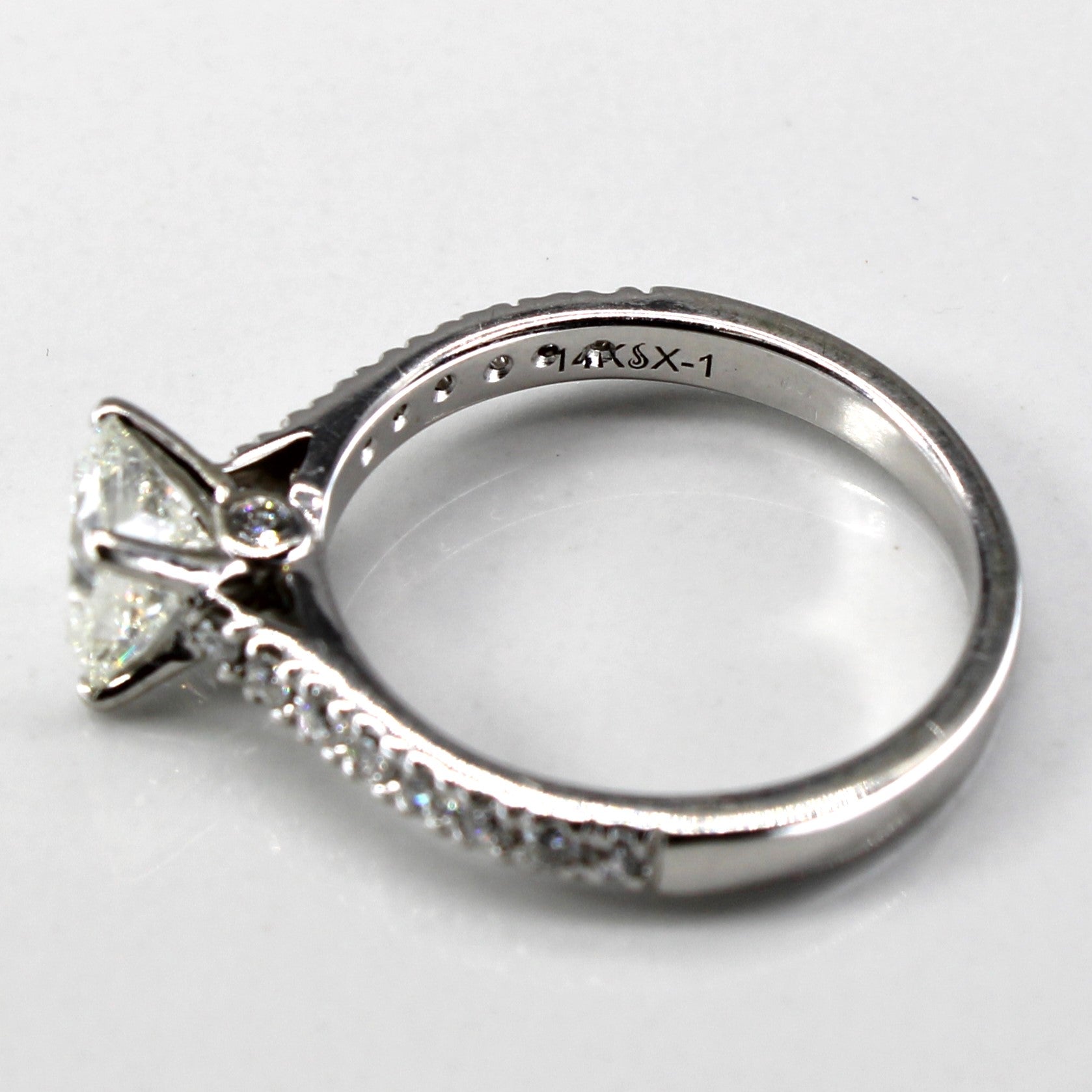 Cushion Diamond Engagement Ring | 1.03ctw | SZ 5.75 |