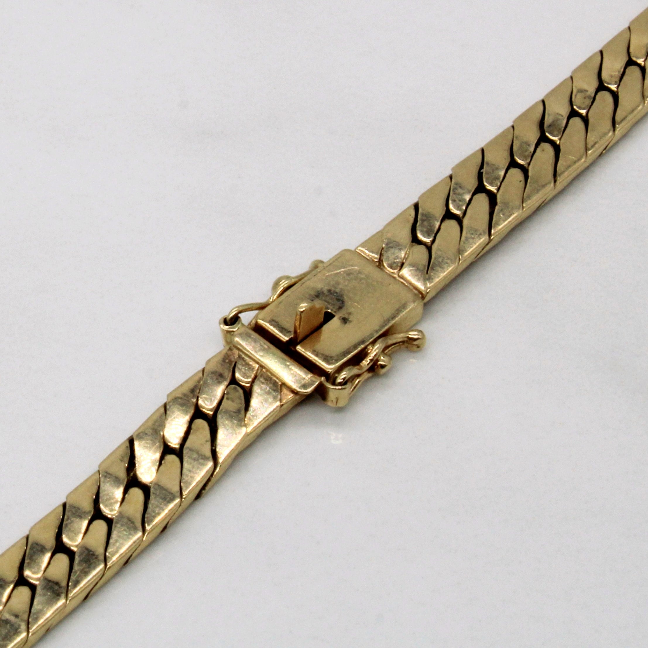 10k Yellow Gold Cuban Link Chain | 19" |