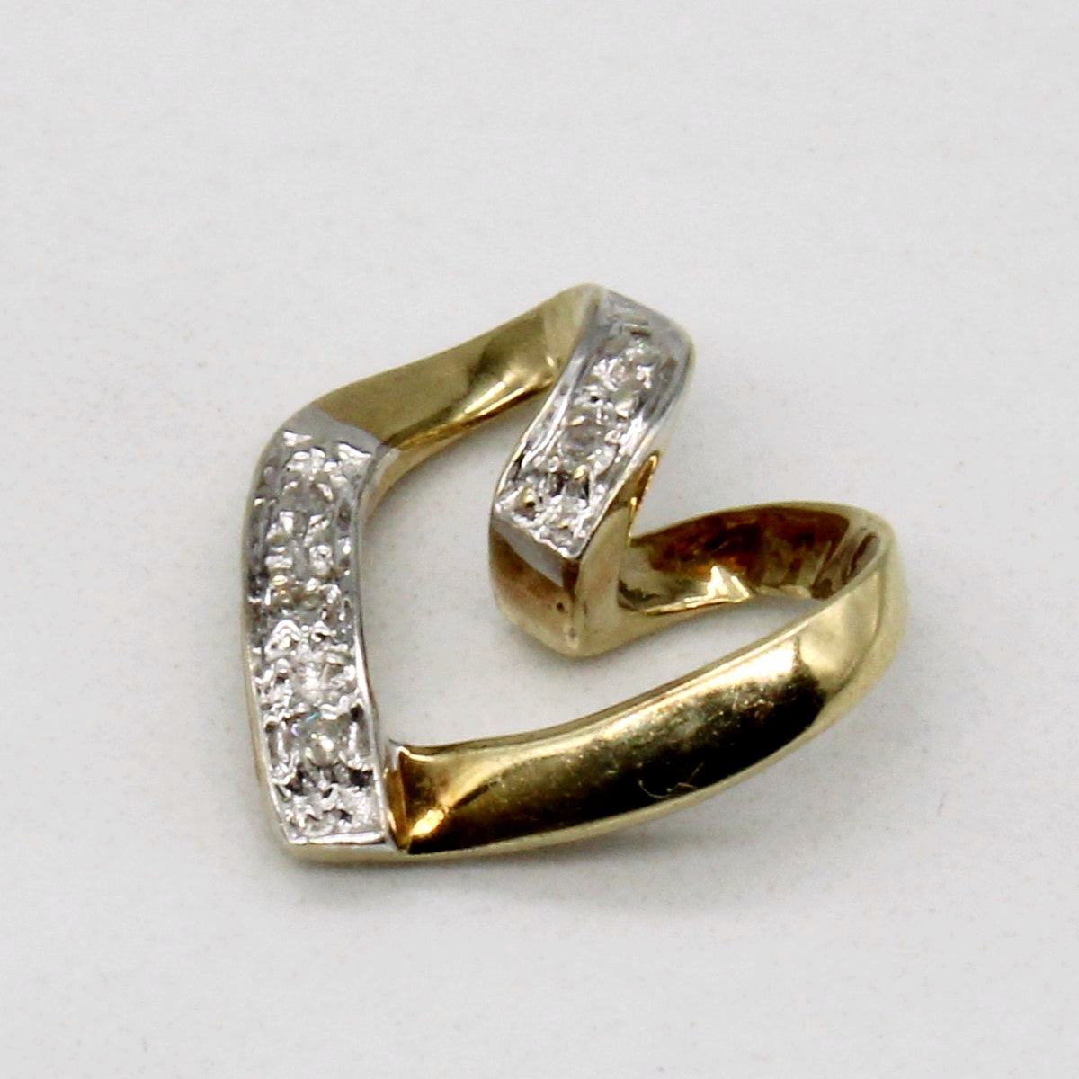 Diamond Heart Pendant | 0.03ctw |