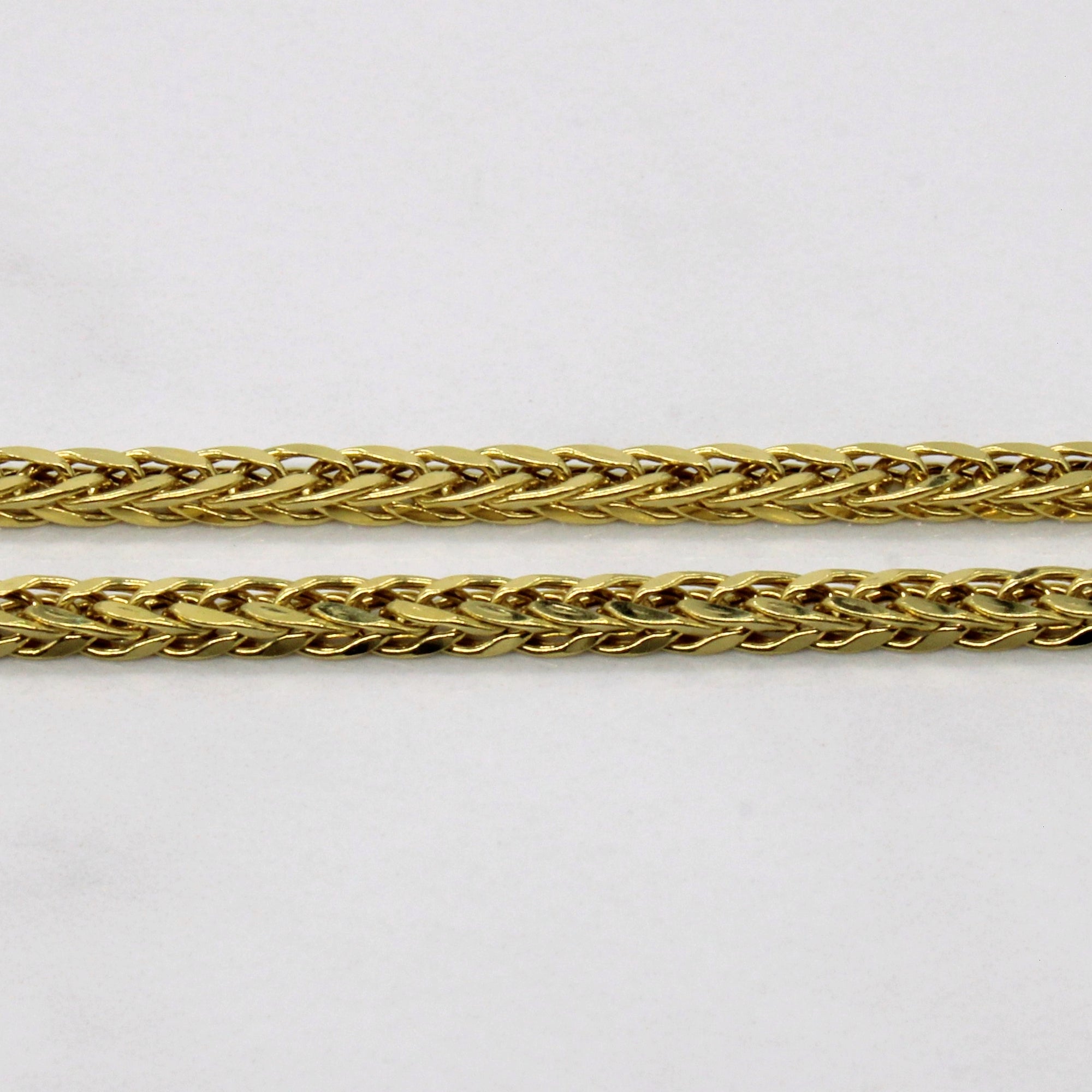 18k Yellow Gold Birdcage Link Chain | 20