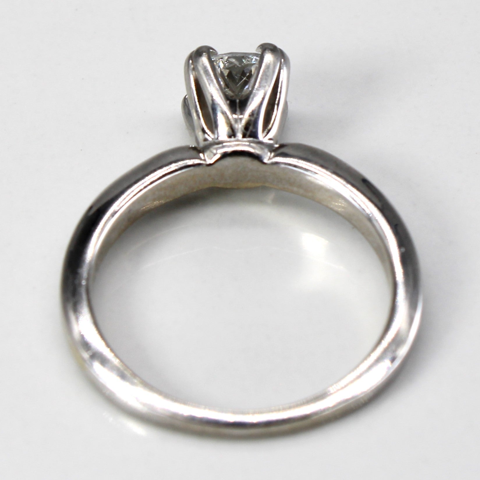 Solitaire Cushion Diamond Engagement Ring | 0.82ct SI2/I1 G/H | SZ 7 |