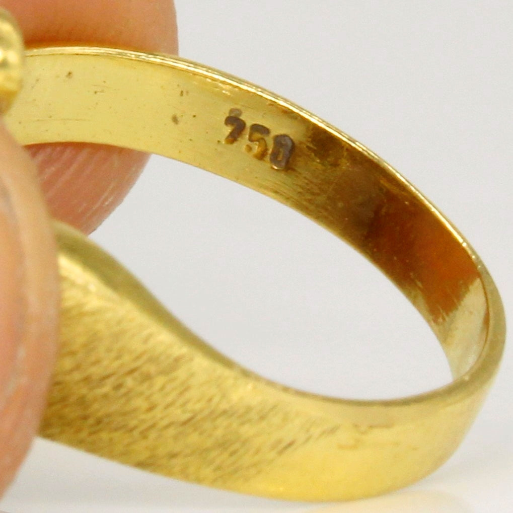 18k Yellow Gold Ring | SZ 5.75 |