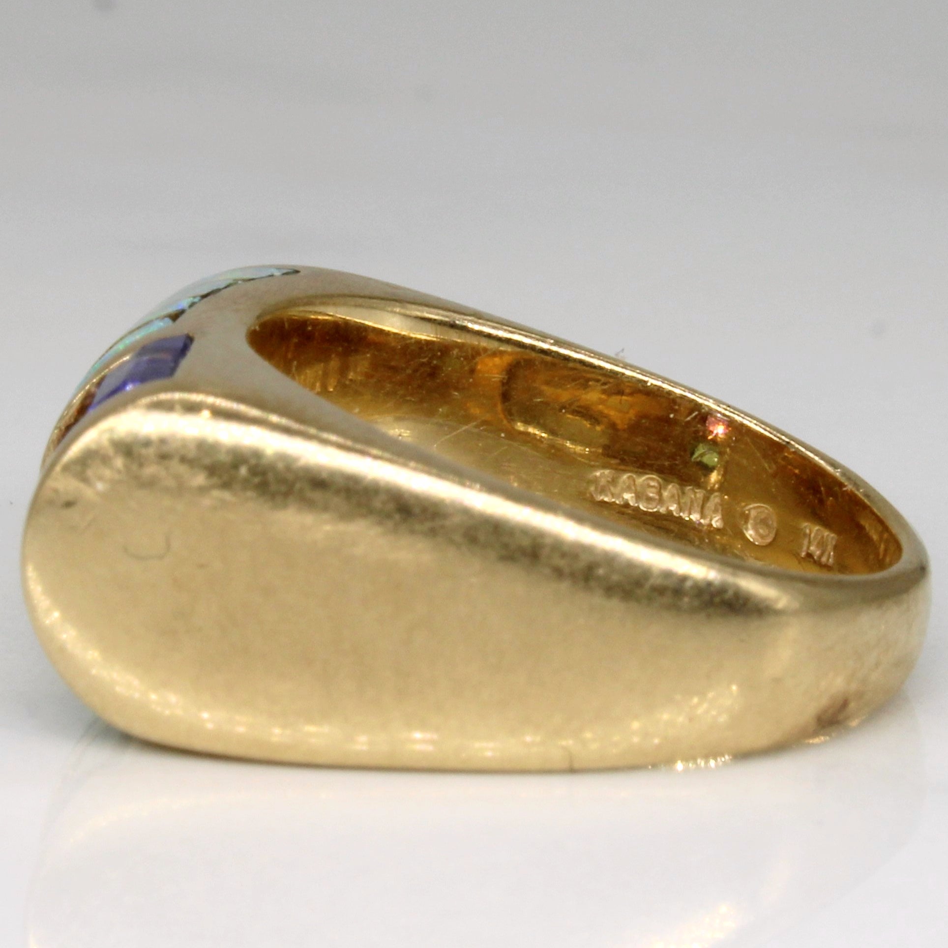 Bague cocktail multi-pierres | 1,68 ct | Taille 6 | 