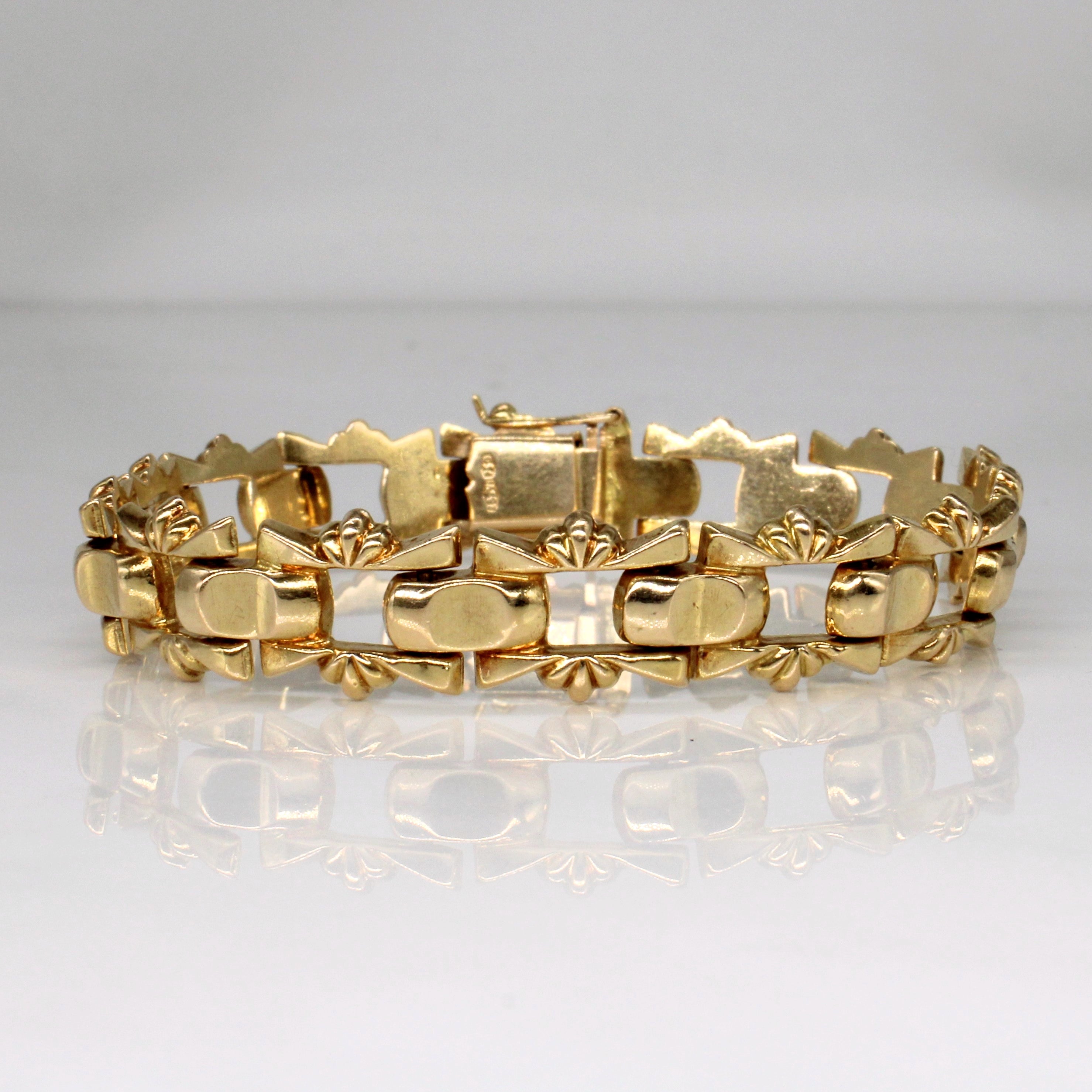 18k Yellow Gold Bracelet | 7.5" |