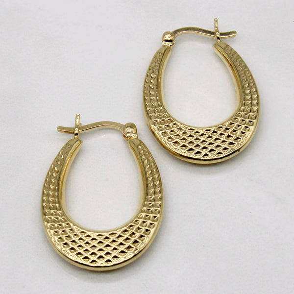 14k Yellow Gold Earrings