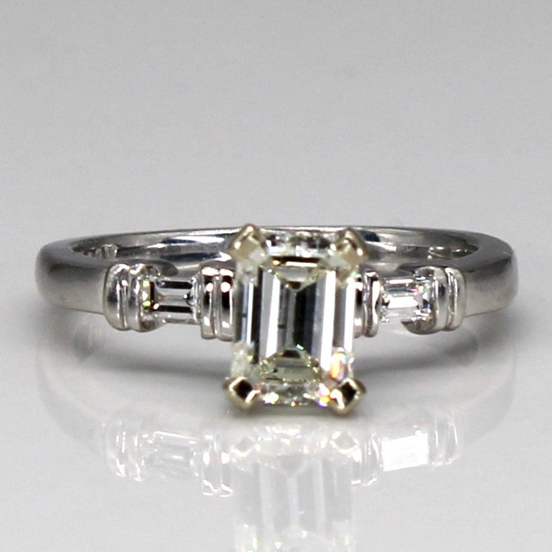 Three Stone Diamond Ring | 0.91ctw | SZ 5 |