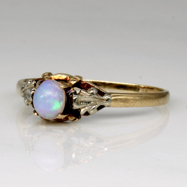 Solitaire Opal Ring | 0.23ct | SZ 7.75 |
