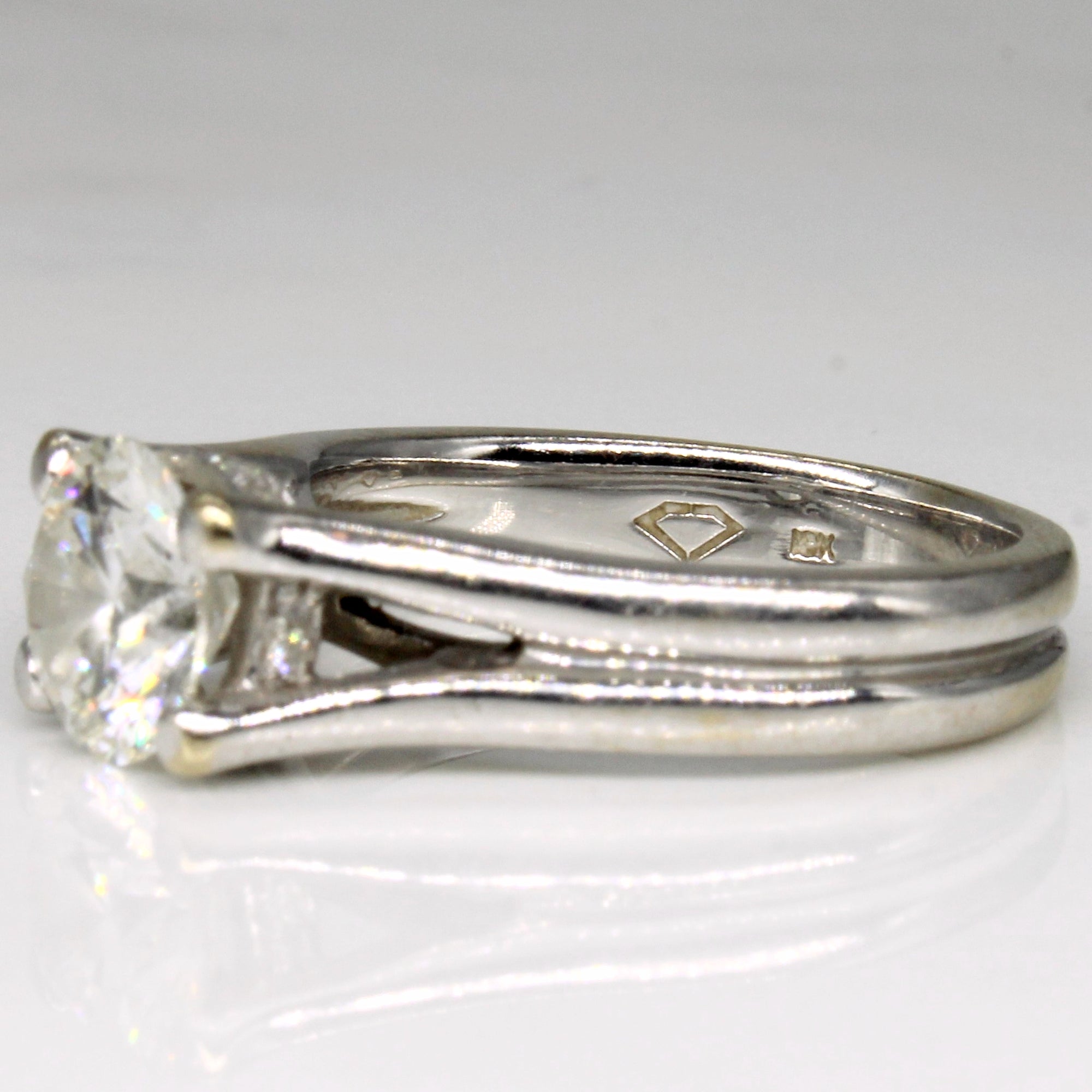 GIA Certified Diamond Engagement Ring | 1.27ctw | SZ 5 |