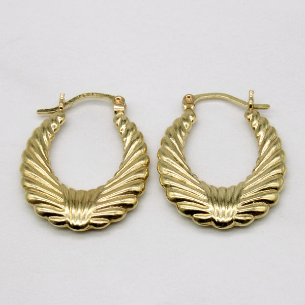 14k Yellow Gold Earrings