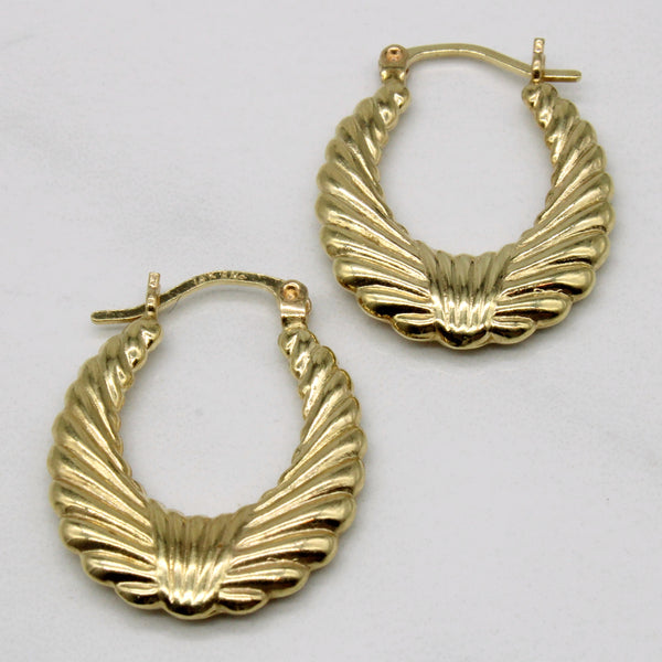 14k Yellow Gold Earrings