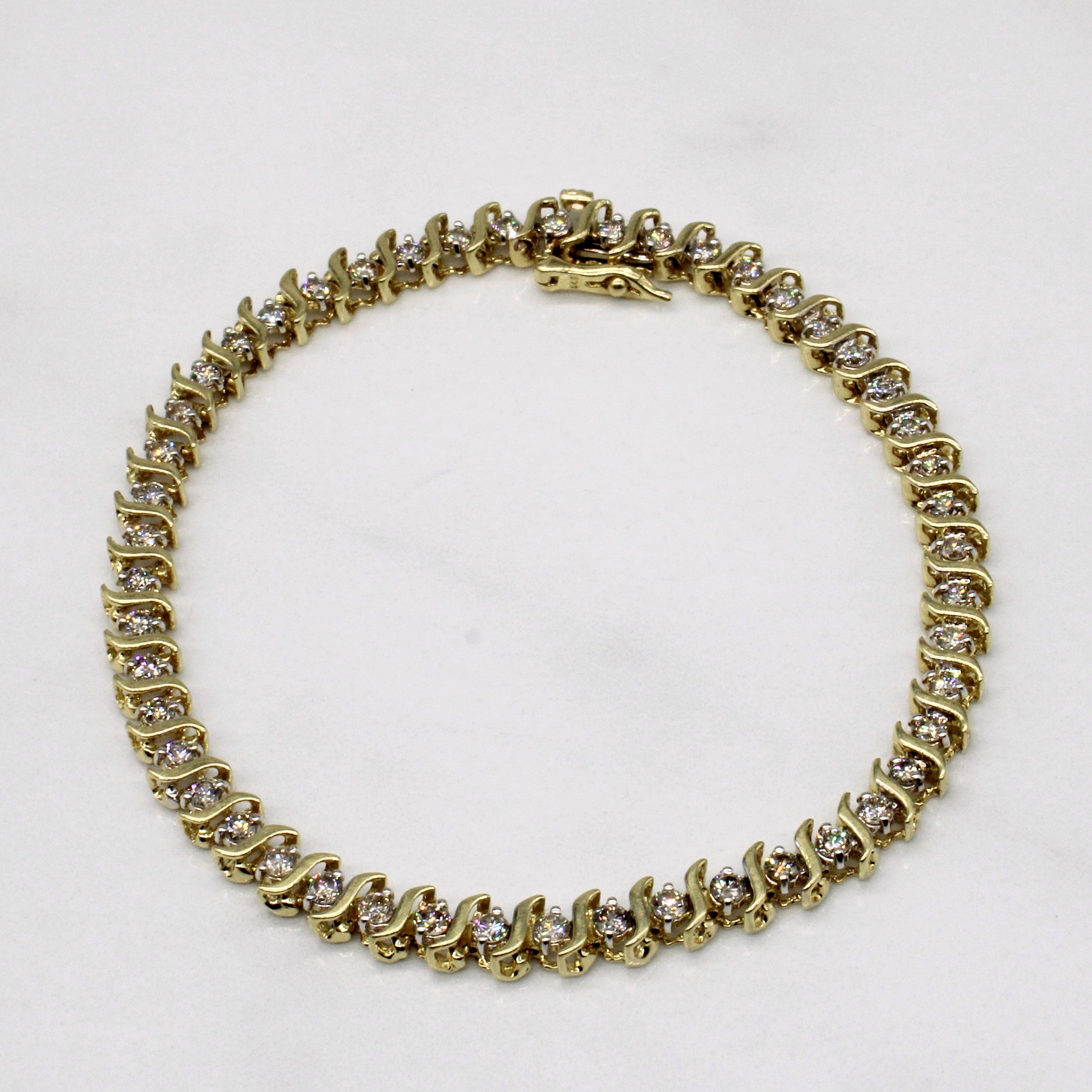 Diamond Tennis Bracelet | 1.50ctw | 7" |