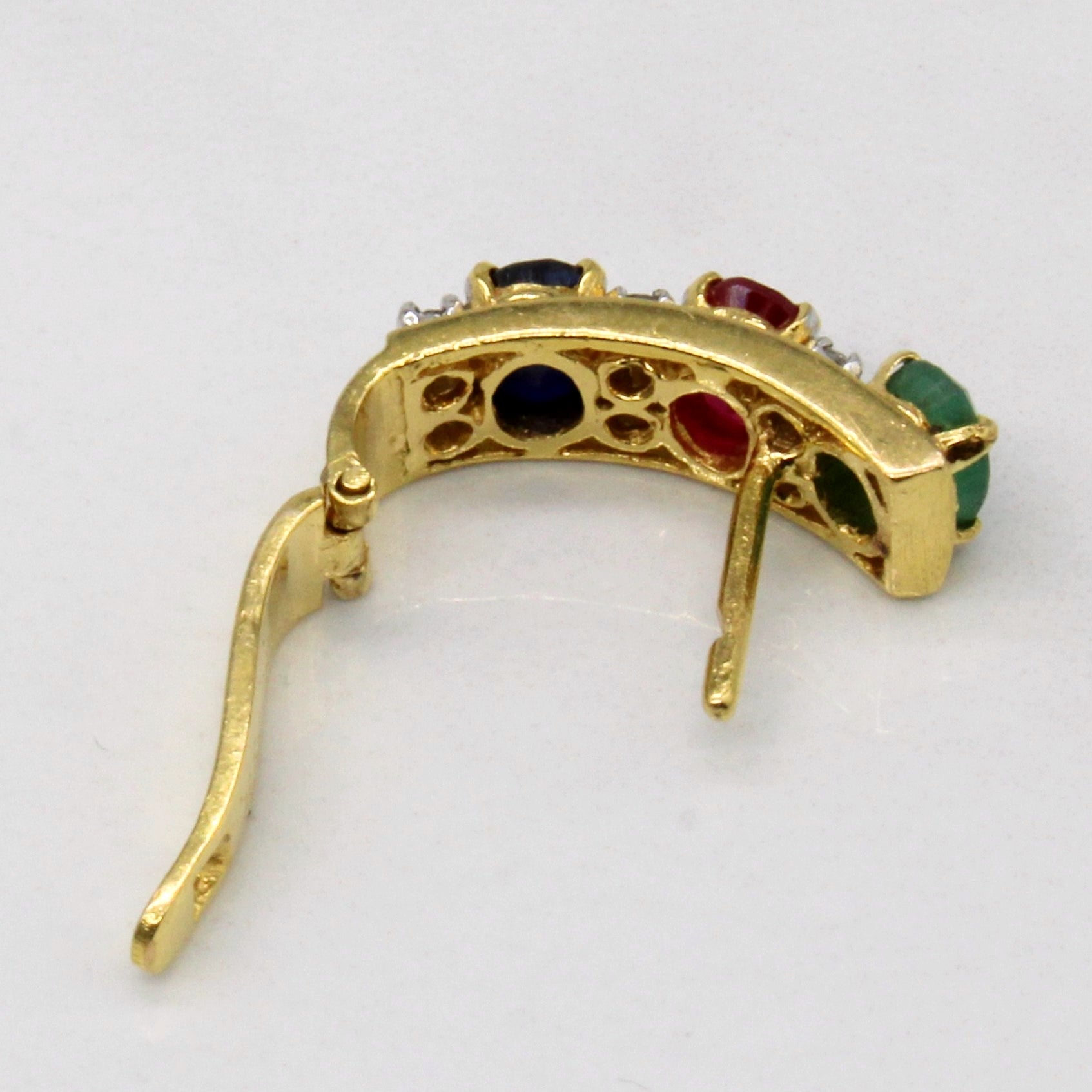 Multi Stone Pendant & Earrings | 8.50ctw 0.76ctw |
