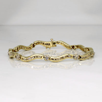 Diamond Tennis Bracelet | 1.30ctw | 7.25