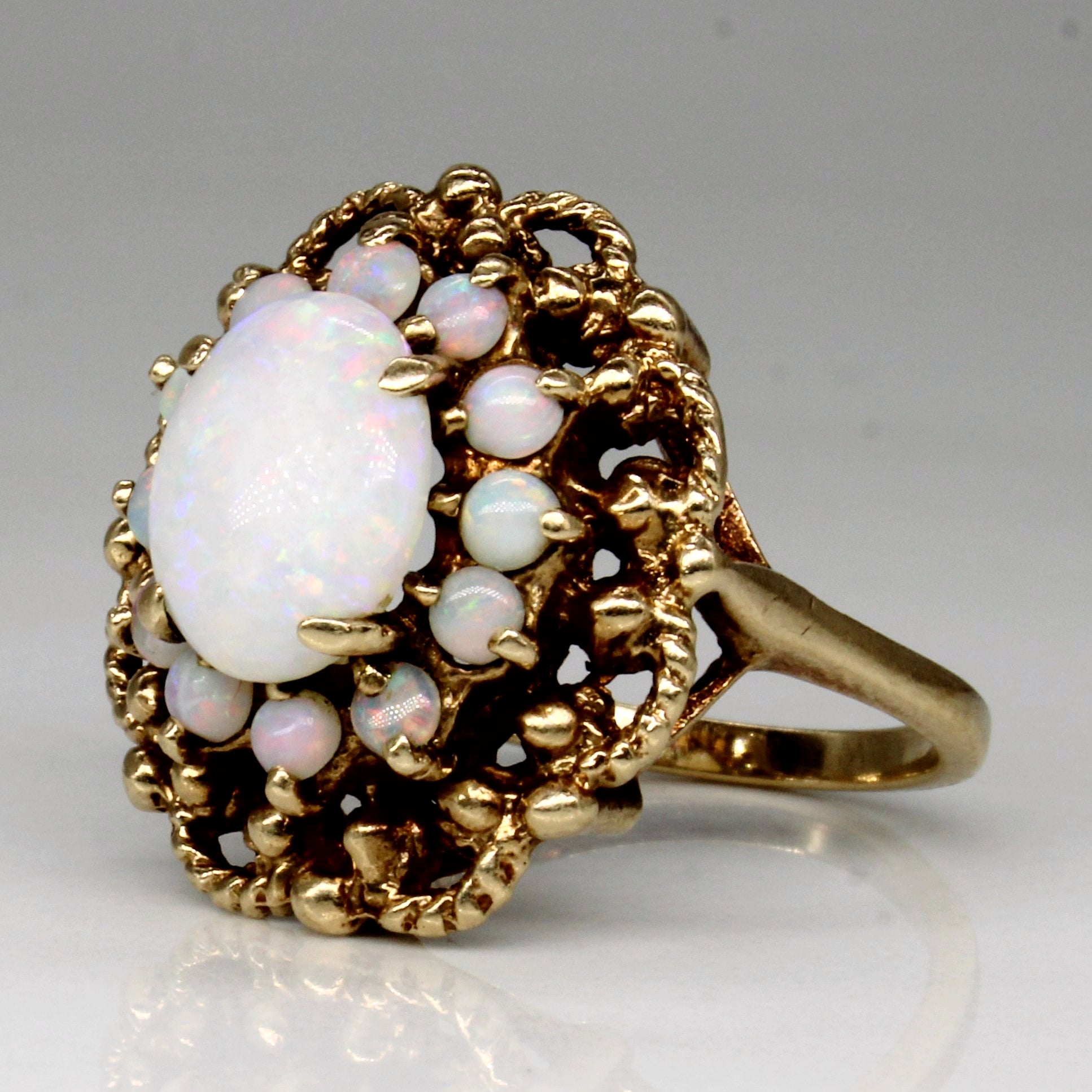 Opal Cocktail Ring | 1.26ctw | SZ 5.5 |