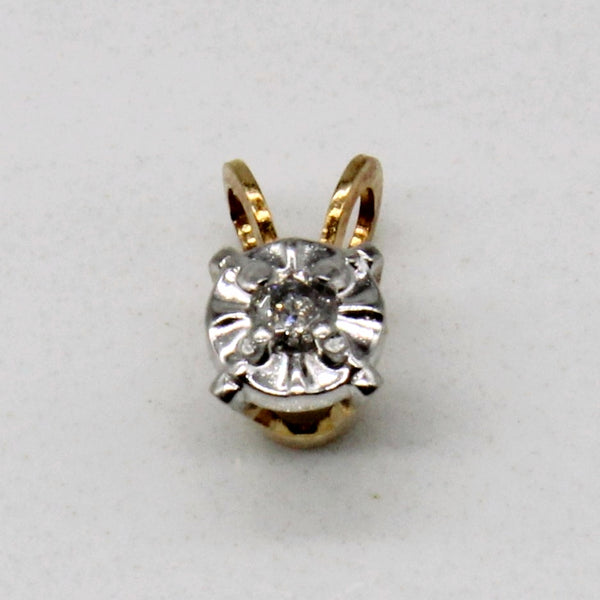 Single Stone Diamond Pendant | 0.03ct |