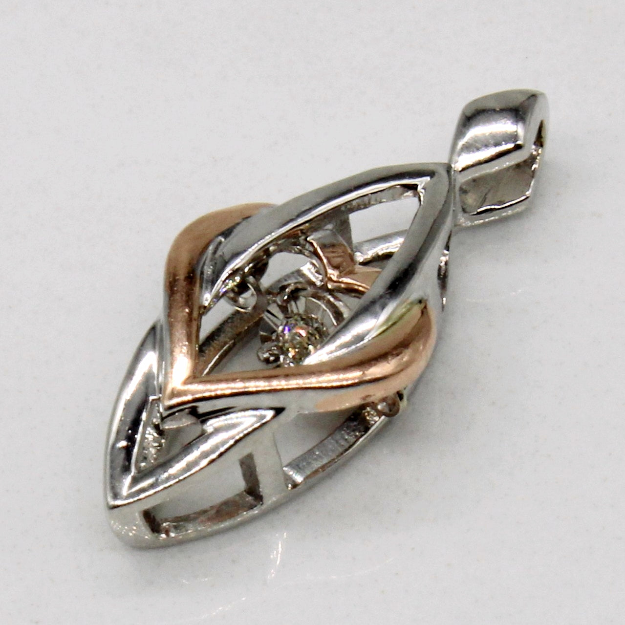 Floating Diamond Pendant | 0.02ct |