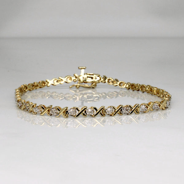 Diamond Bracelet | 0.08ctw | 7