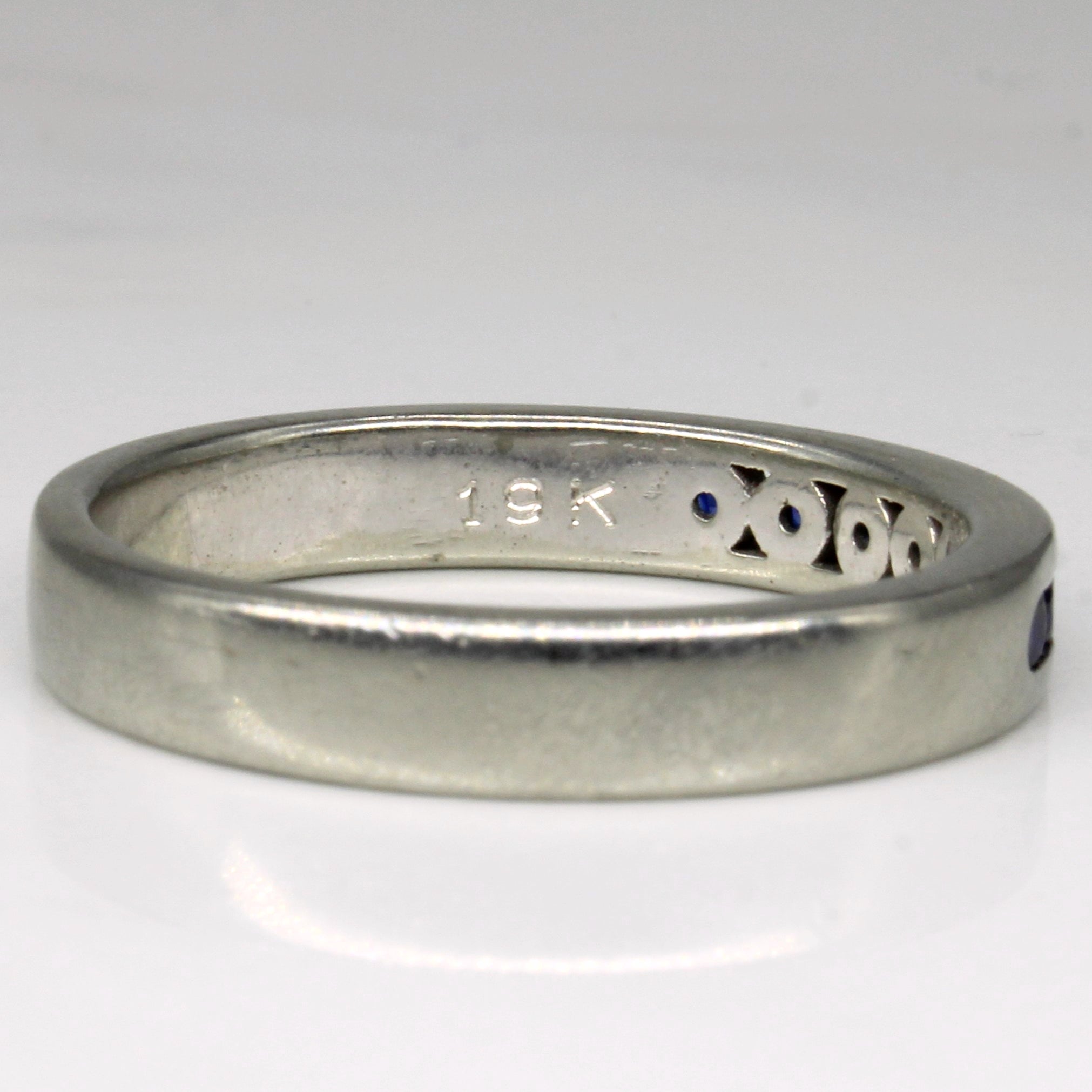Channel Set Sapphire Ring | 0.45ctw | SZ 11.25 |