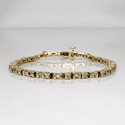 Diamond Tennis Bracelet | 2.00ctw | 7.25