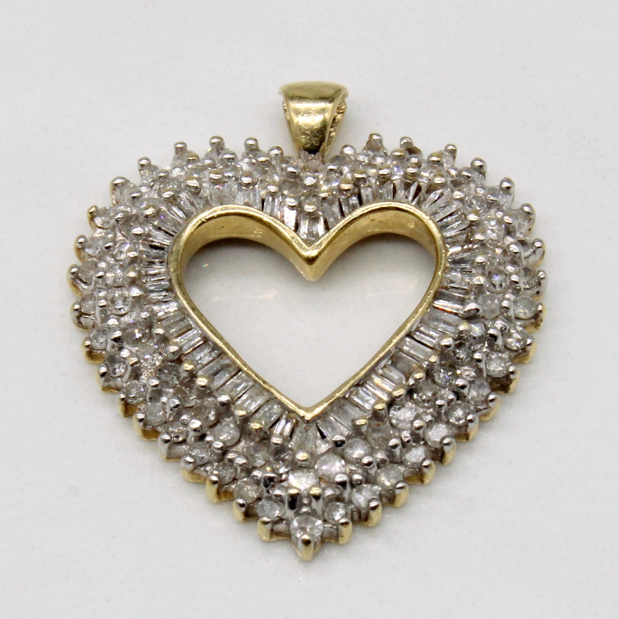 Diamond Heart Pendant | 1.45ctw | – 100 Ways