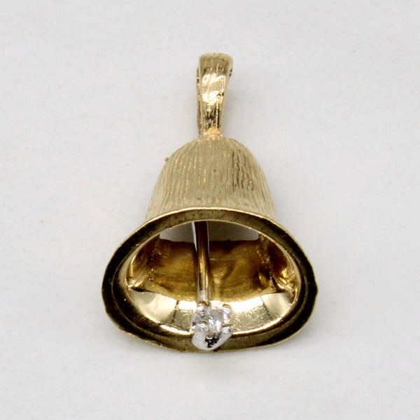 Diamond Bell Pendant | 0.01ct |