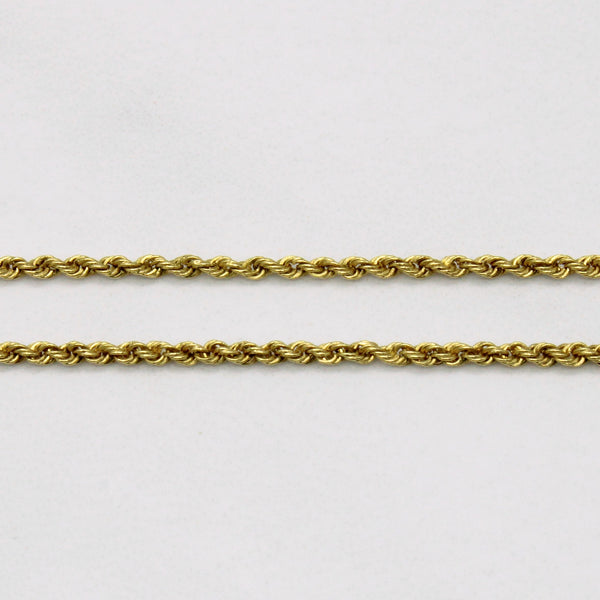 Illusion Set Diamond Pendant & Necklace | 0.35ct | 18