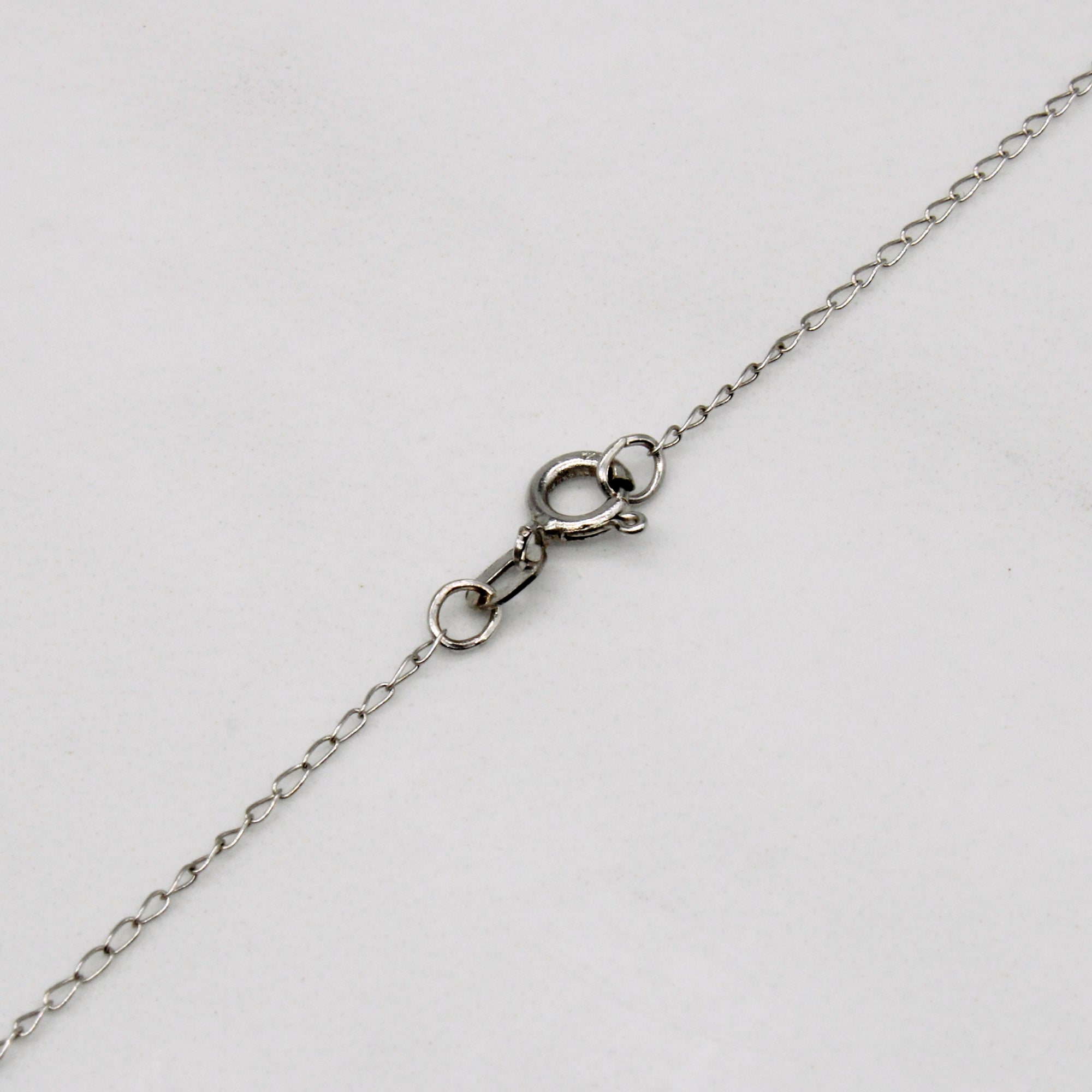 Solitaire Diamond Necklace | 0.03ct | 16