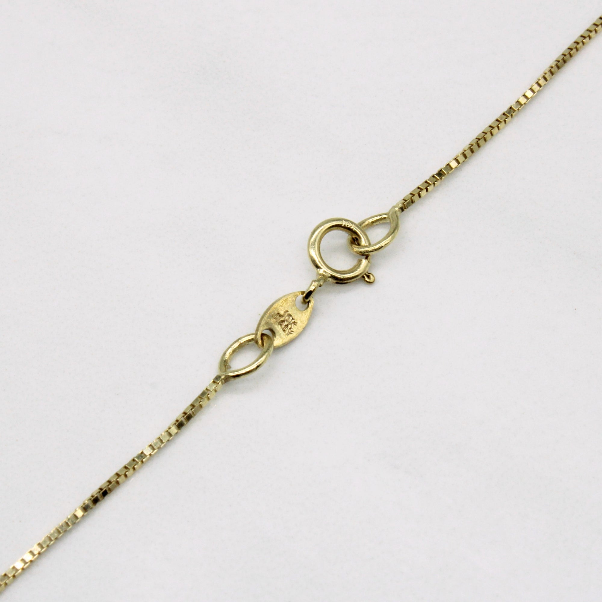 Floating Two Stone Diamond Necklace | 0.14ctw | 19