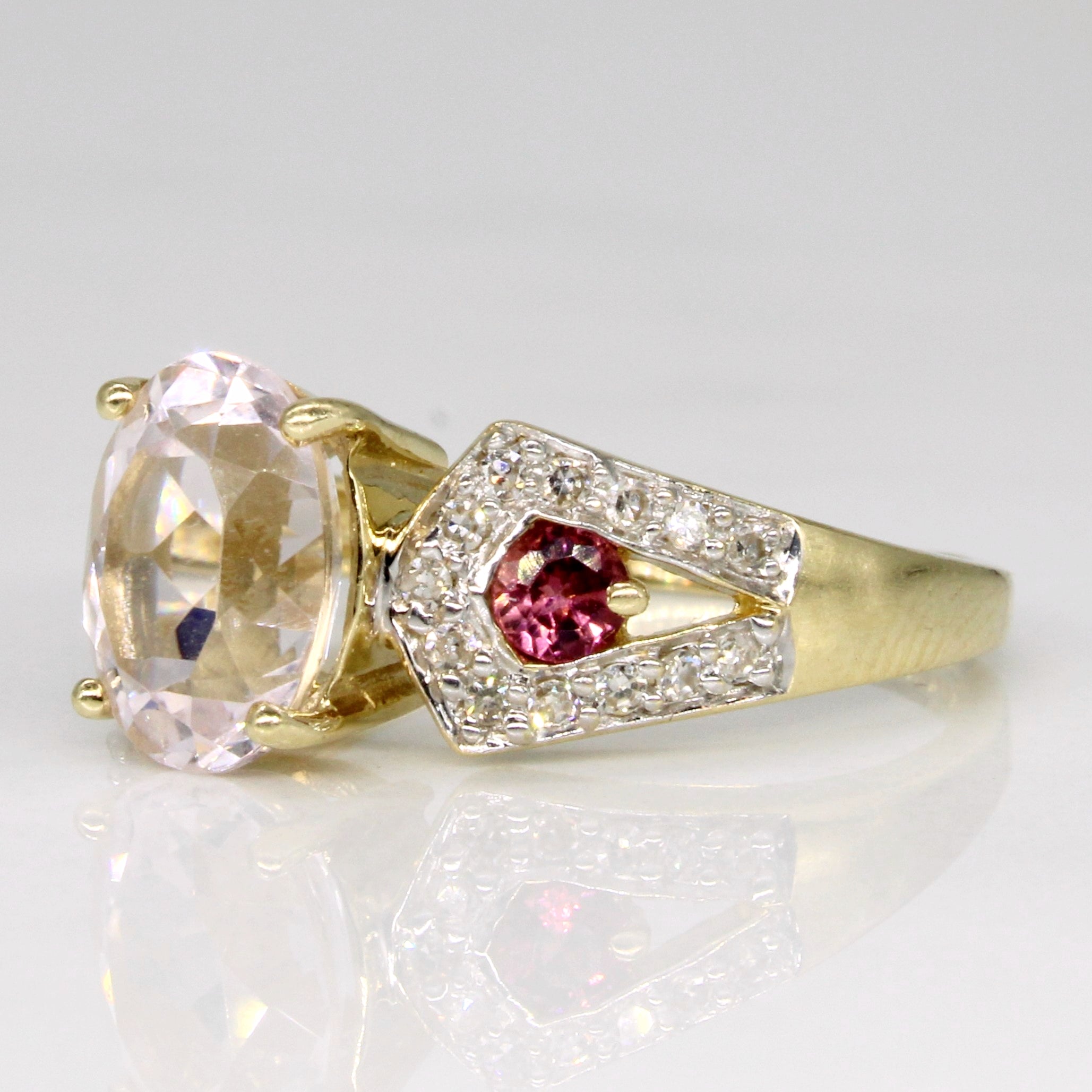 Multi Gem Cocktail Ring | 2.50ctw | SZ 6.75 |