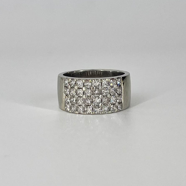 Four Row Diamond Ring | 1.52 ctw | SZ 5.5