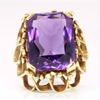 Amethyst Cocktail Ring | 11.00ct | SZ 6 |
