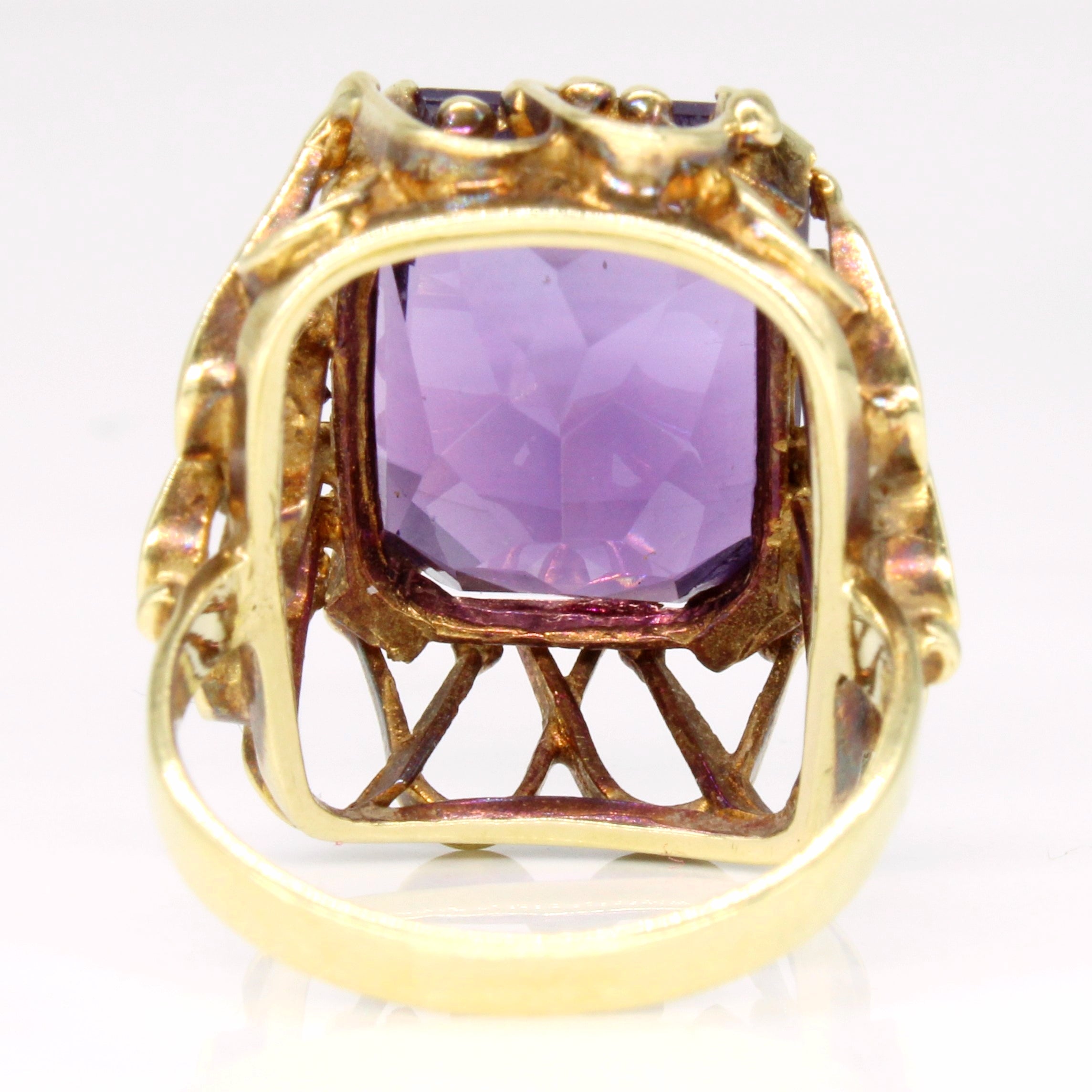 Amethyst Cocktail Ring | 11.00ct | SZ 6 |