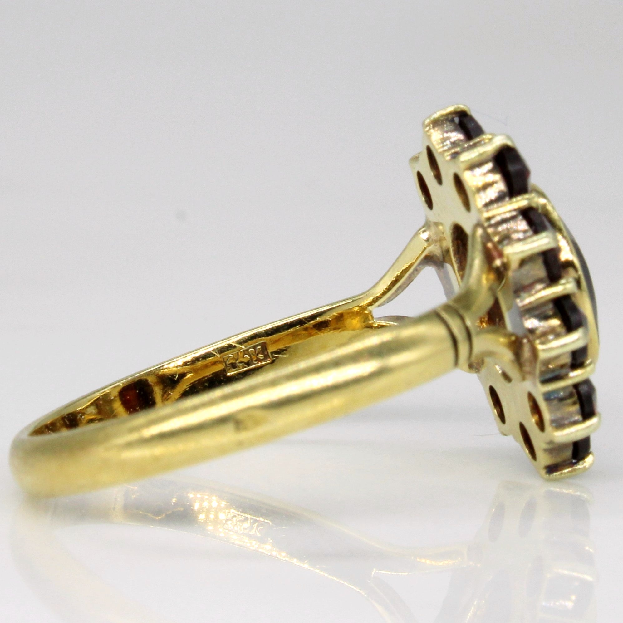 Garnet Cocktail Ring | 1.50ctw | SZ 7.25 |