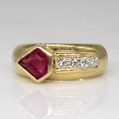 Birks' Tourmaline & Diamond Cocktail Ring | 1.00ct, 0.20ctw | SZ 5.25 |