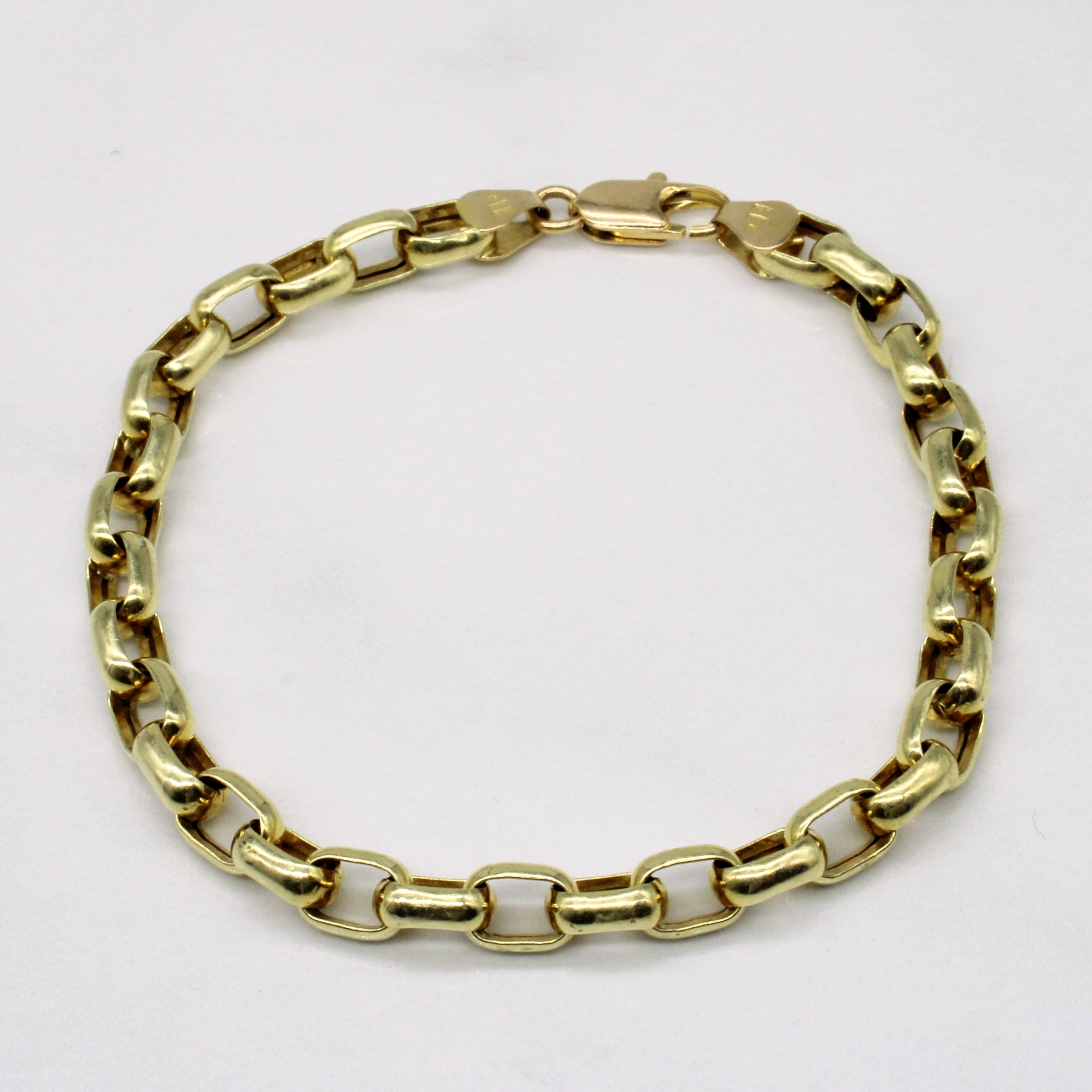 14k Yellow Gold Bracelet | 7" |