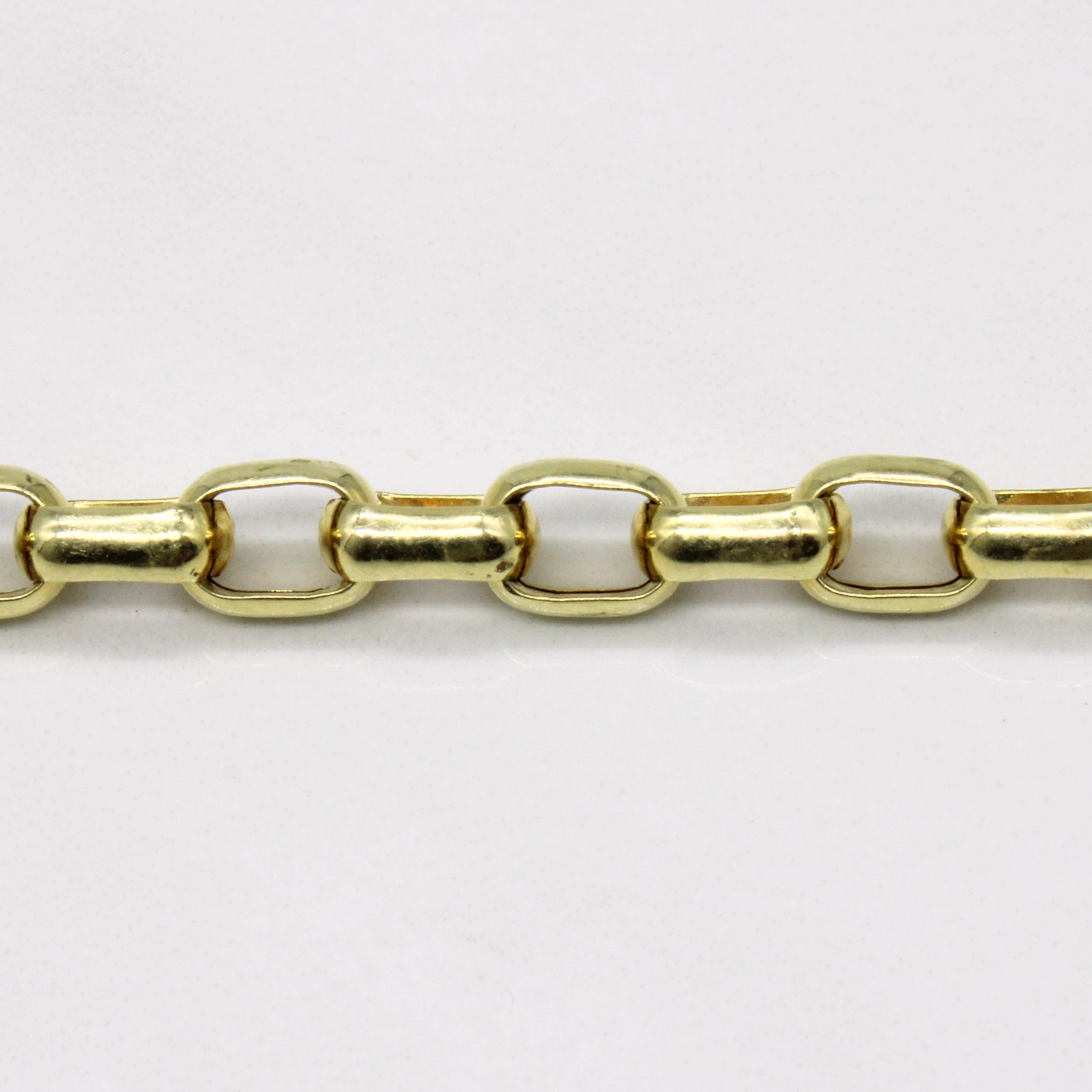 14k Yellow Gold Bracelet | 7" |