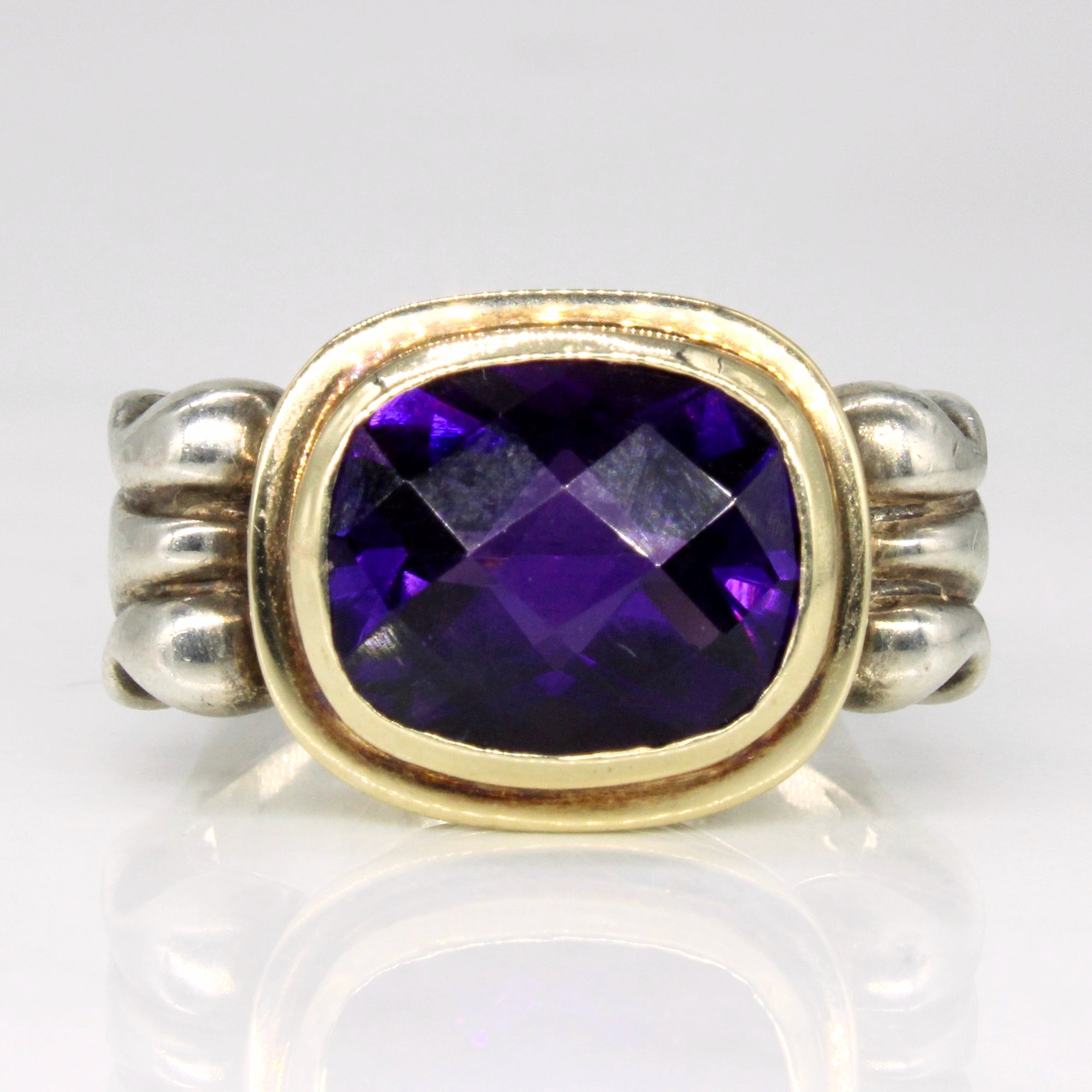 Amethyst Cocktail Ring | 5.00ct | SZ 6.75 |