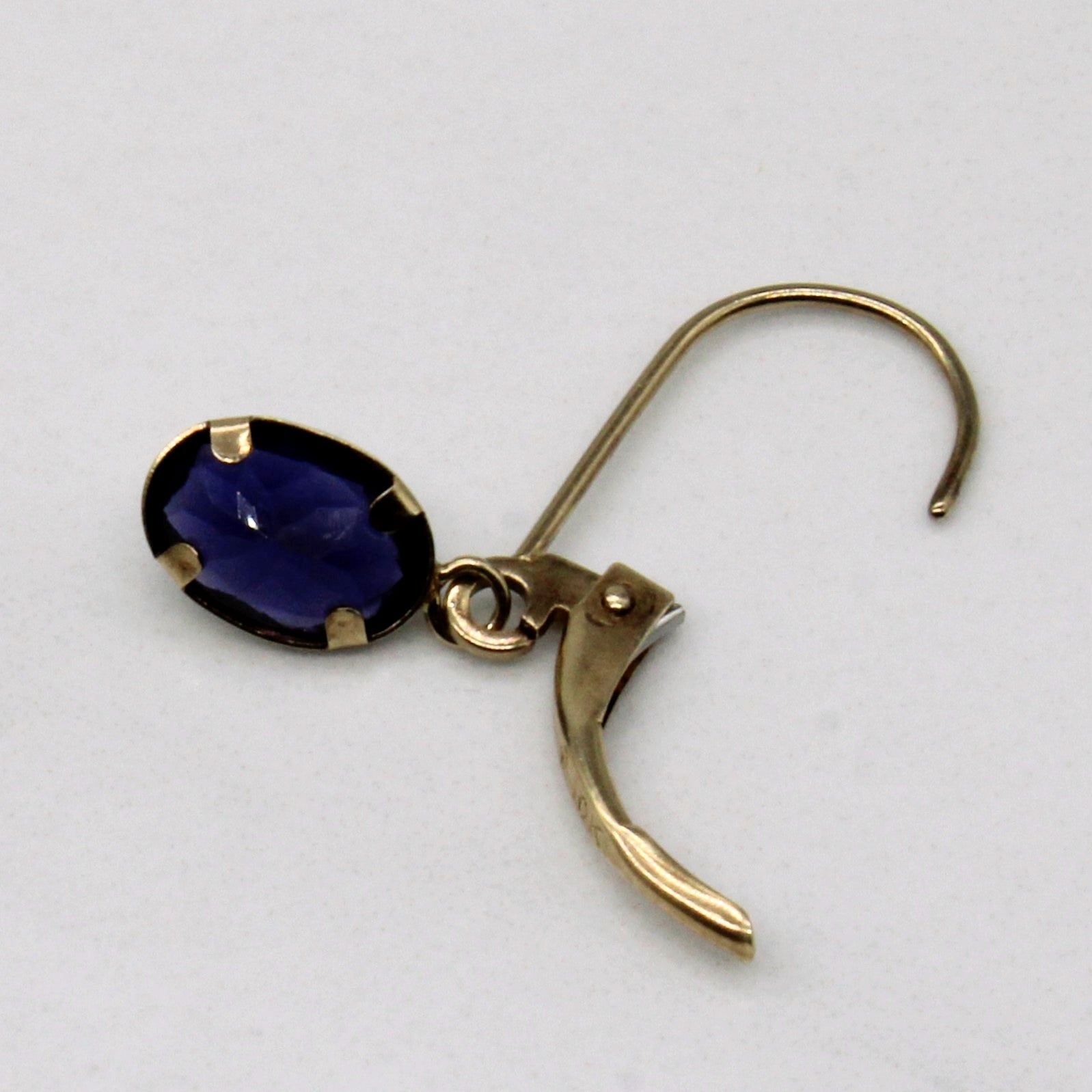 Boucles d'oreilles en iolite | 1,00 ct | 
