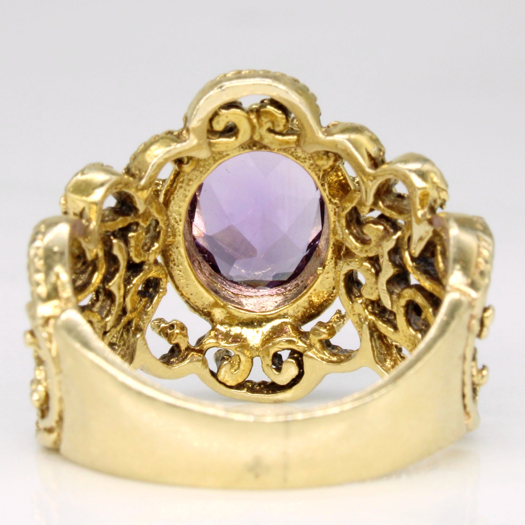 Amethyst Cocktail Ring | 1.90ct | SZ 6.25 |