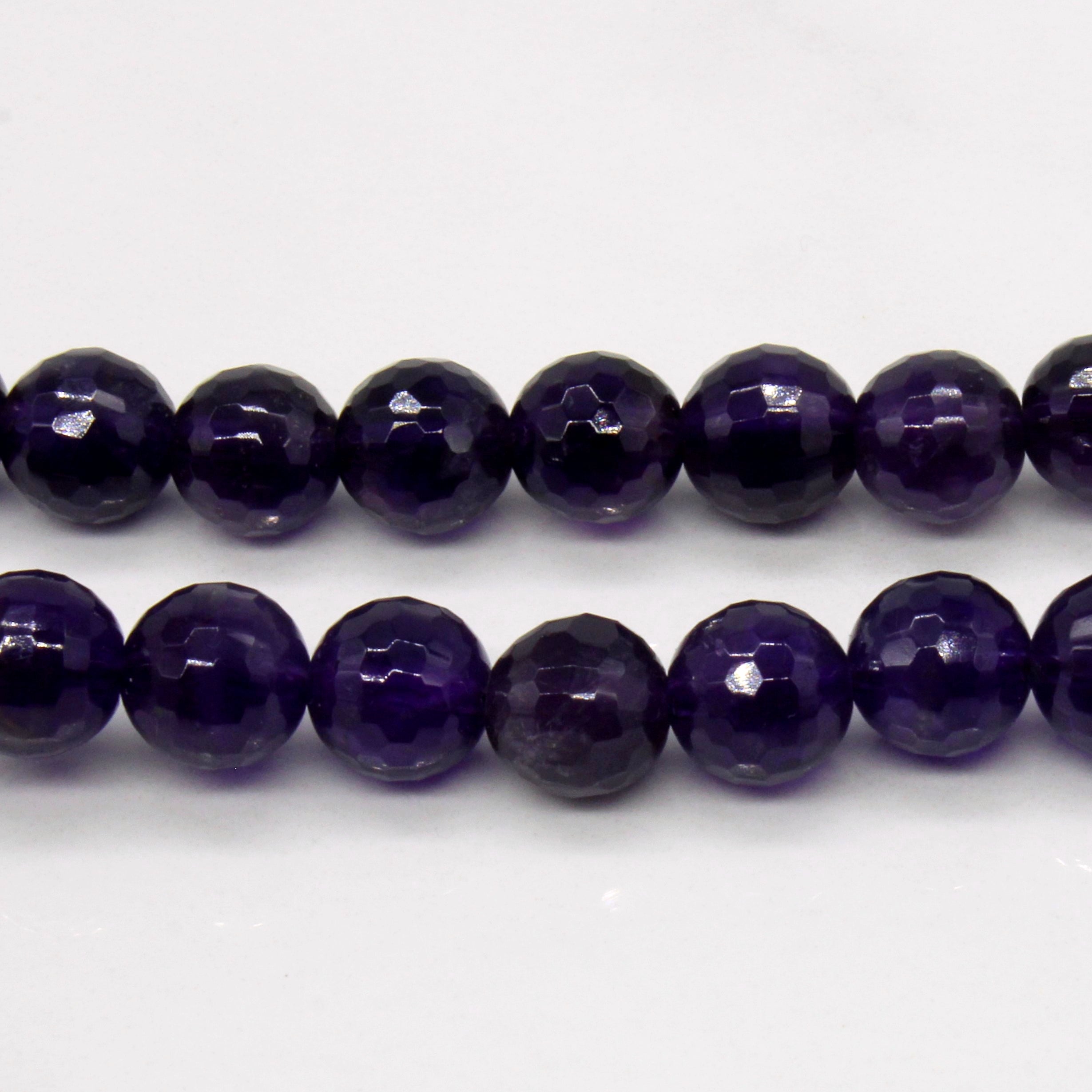 Amethyst Bead Necklace | 450.00ctw | 40" |
