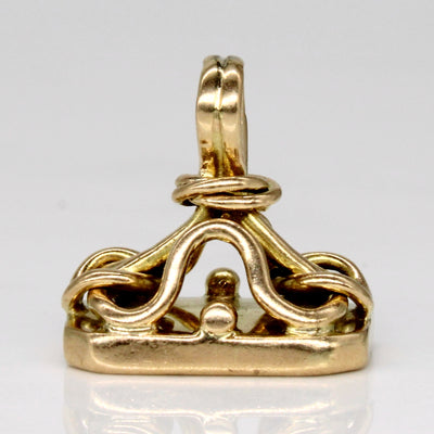 14k Yellow Gold Stamp Pendant