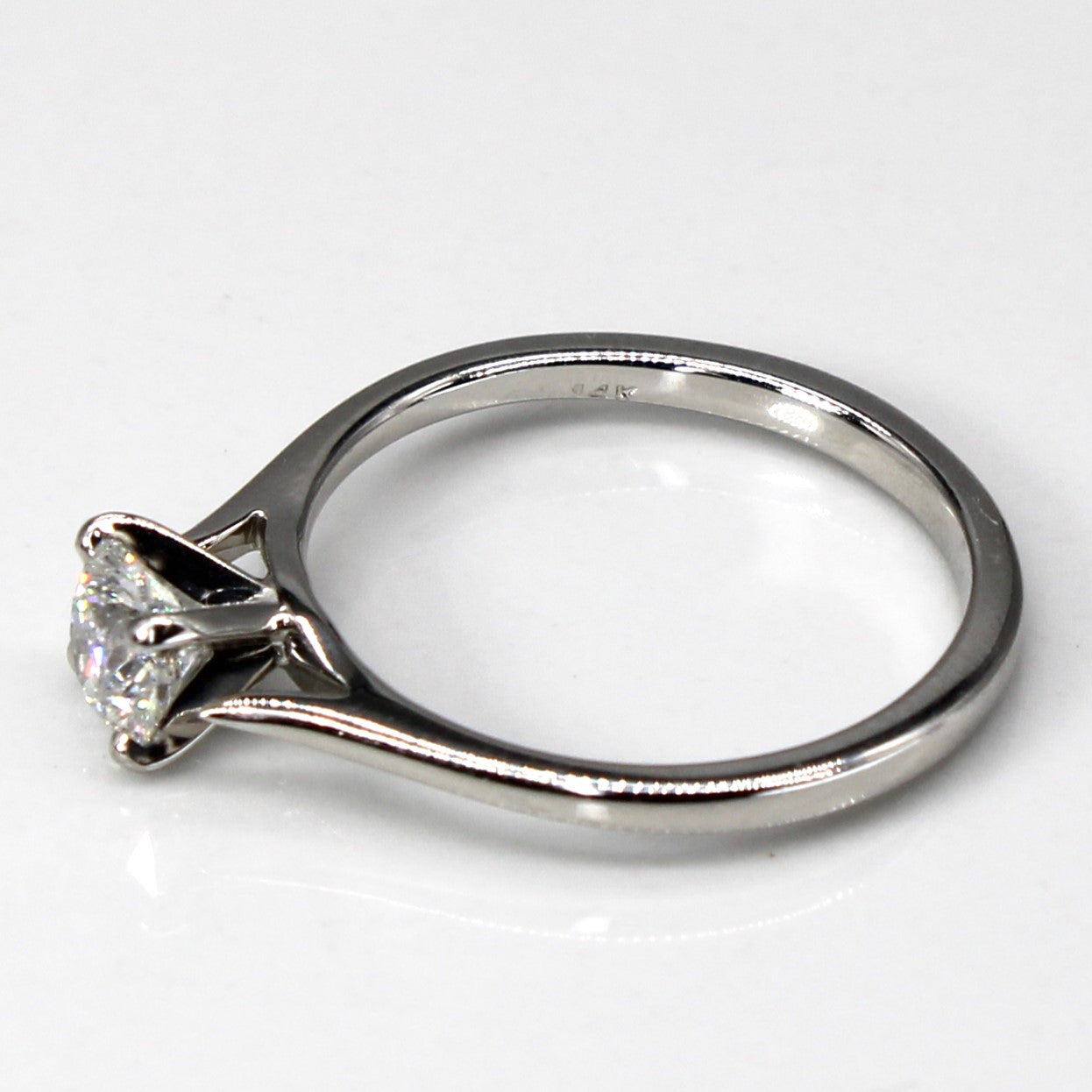 Solitaire Diamond 14k Ring | 0.50ct | SZ 5.5 |